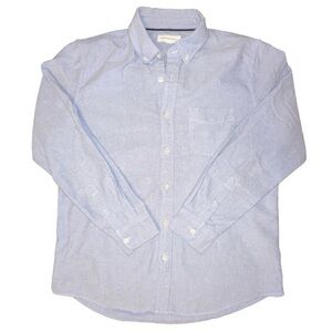 AEROPOSTALE Mens Long Sleeve Light Blue Button Down Size Medium M